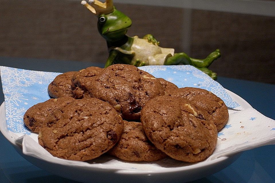 Urmelis Walnuss-Schokoladen-Cookies