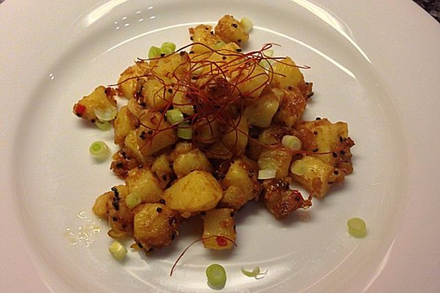 Bratkartoffeln, indische Art von Äonen| Chefkoch