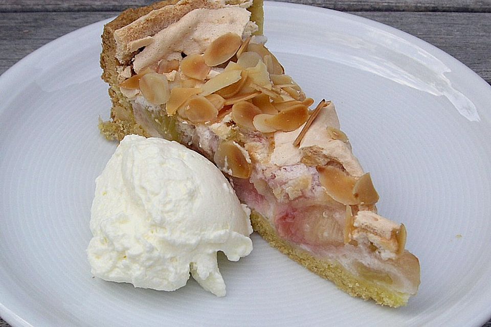 Rhabarber - Mandel - Kuchen