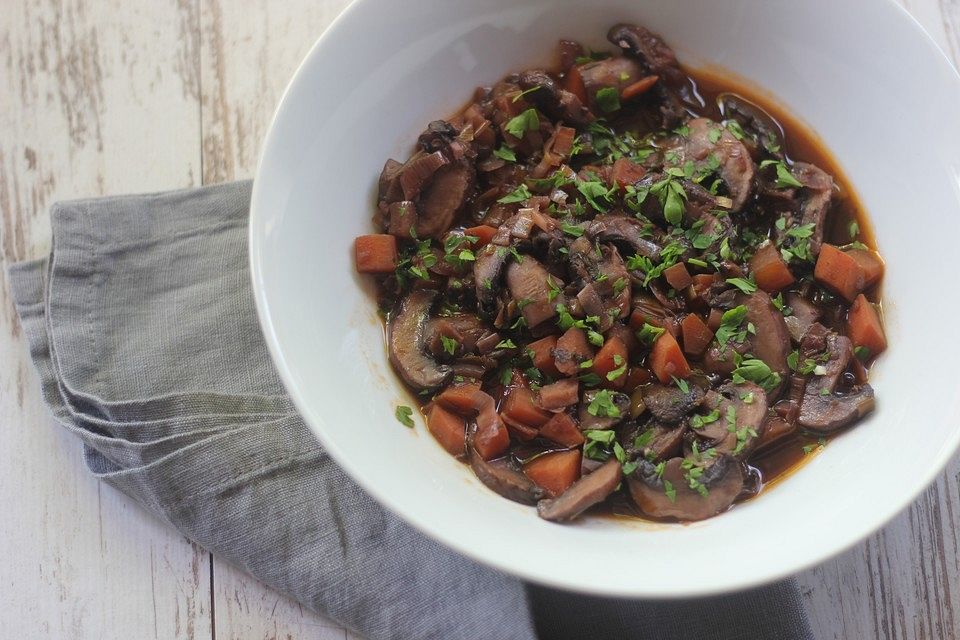 Boeuf Bourguignon vegetarisch