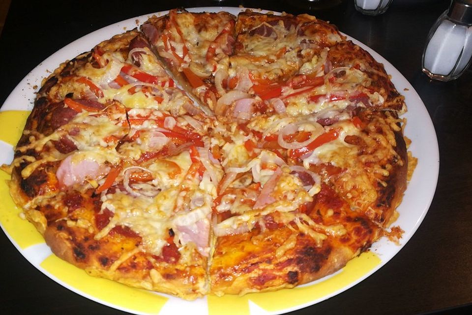 American Pizza, Big Pizza Teig