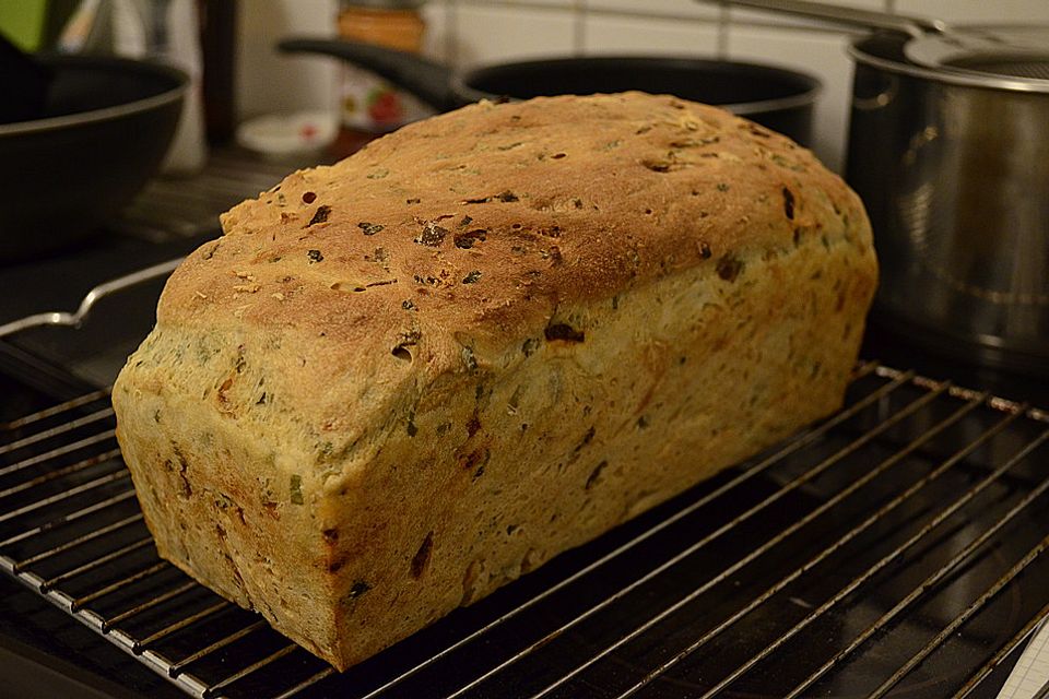 Zwiebelbrot mit Röstzwiebeln