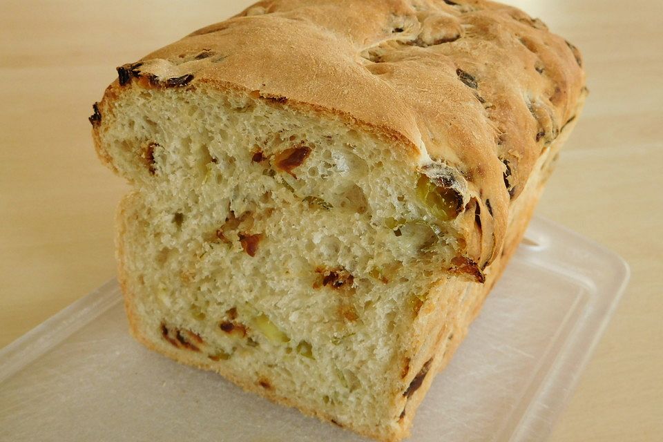 Zwiebelbrot mit Röstzwiebeln