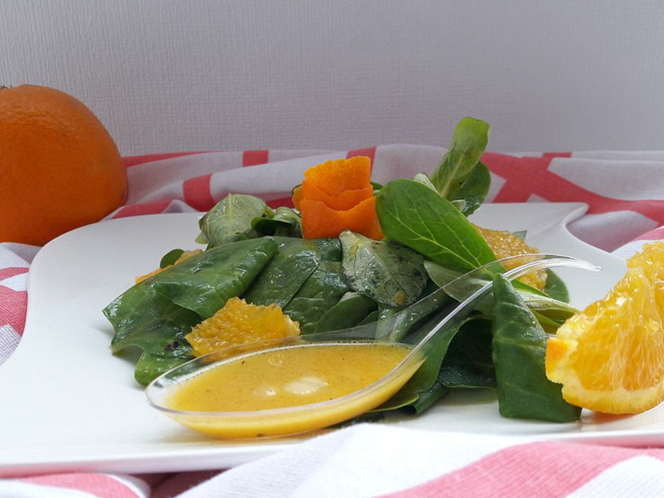 Winter Salat mit Orangendressing von Der_BioKoch| Chefkoch