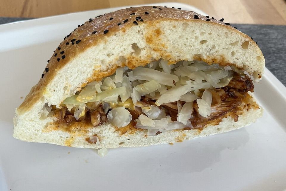 Jackfruit-Fleisch für Burger, Wrap und Döner