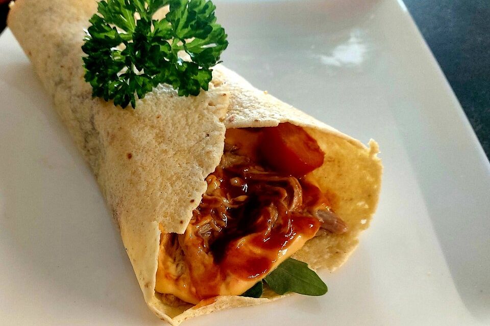 Jackfruit-Fleisch für Burger, Wrap und Döner