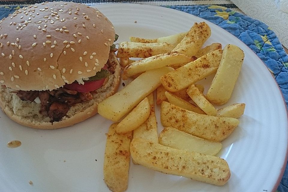 Jackfruit-Fleisch für Burger, Wrap und Döner