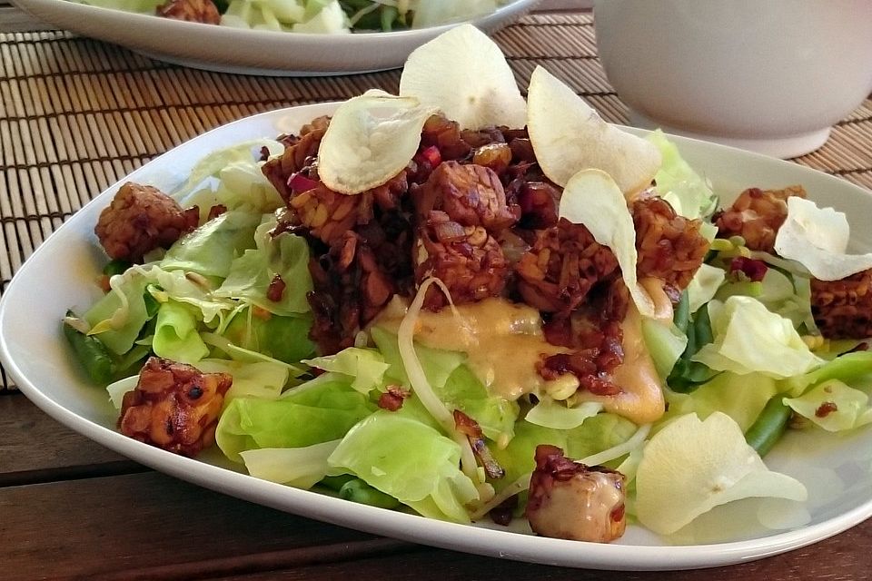 Gado Gado mit Tempeh