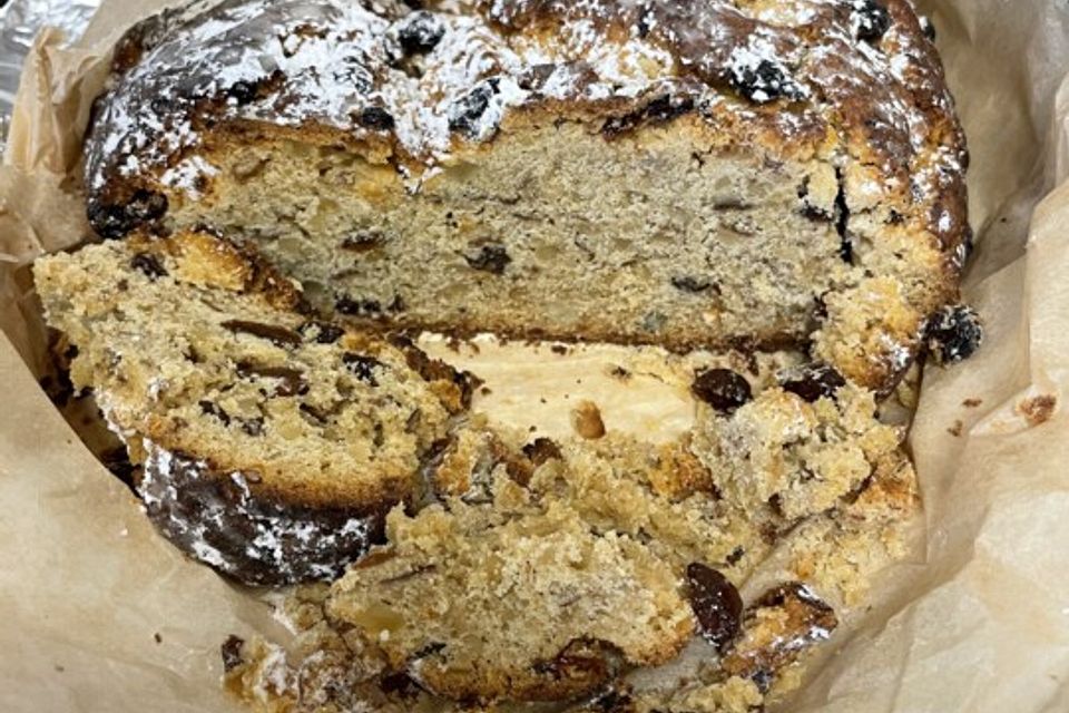 Glutenfreier Christstollen