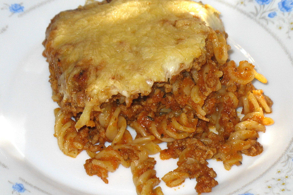 Penne überbacken