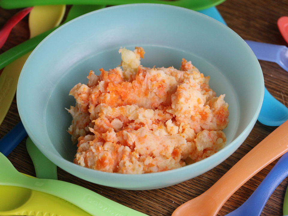 Karotten-Kartoffel-Brei für Babys von HeidiWuckel| Chefkoch