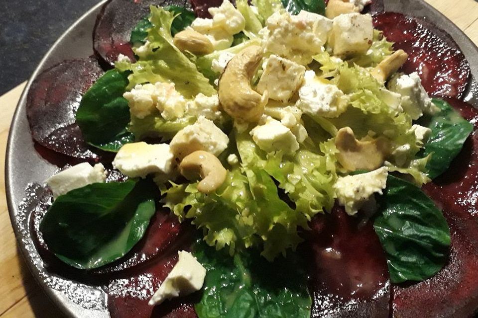 Rote-Bete-Salat mit Feta