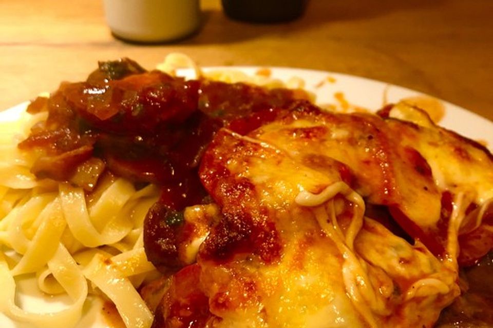 Putenschnitzel Toscana