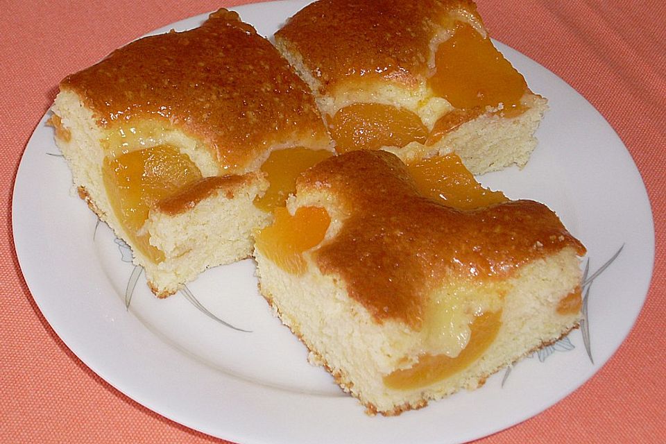 Rührkuchen mit Obst