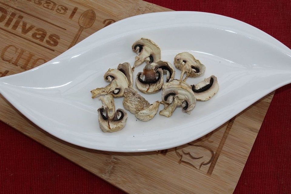 Getrocknete Champignons