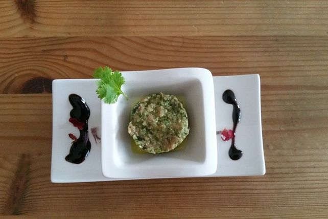 Thunfischtatar mit Korianderpesto von Gunz| Chefkoch