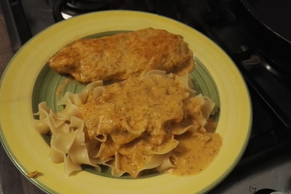 Paprikarahmschnitzel