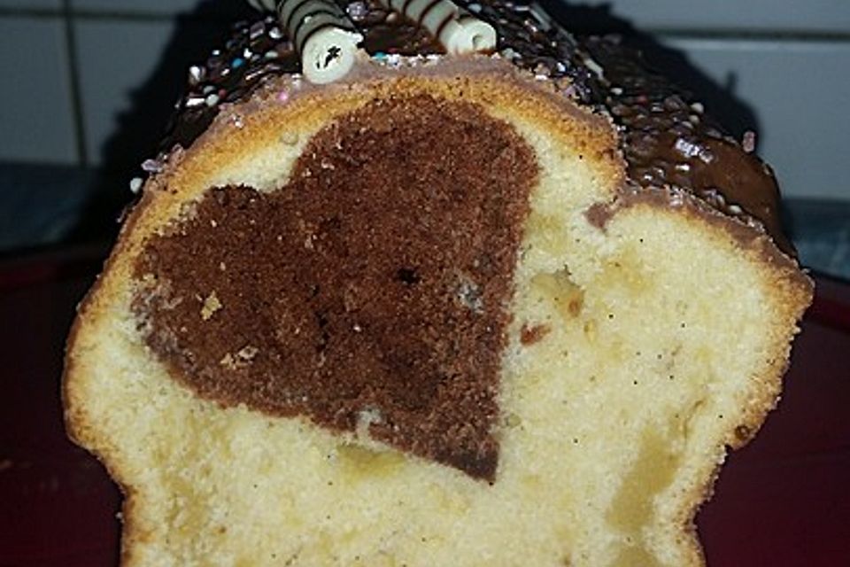 Kuchen mit Herz Kuchen mit Herz