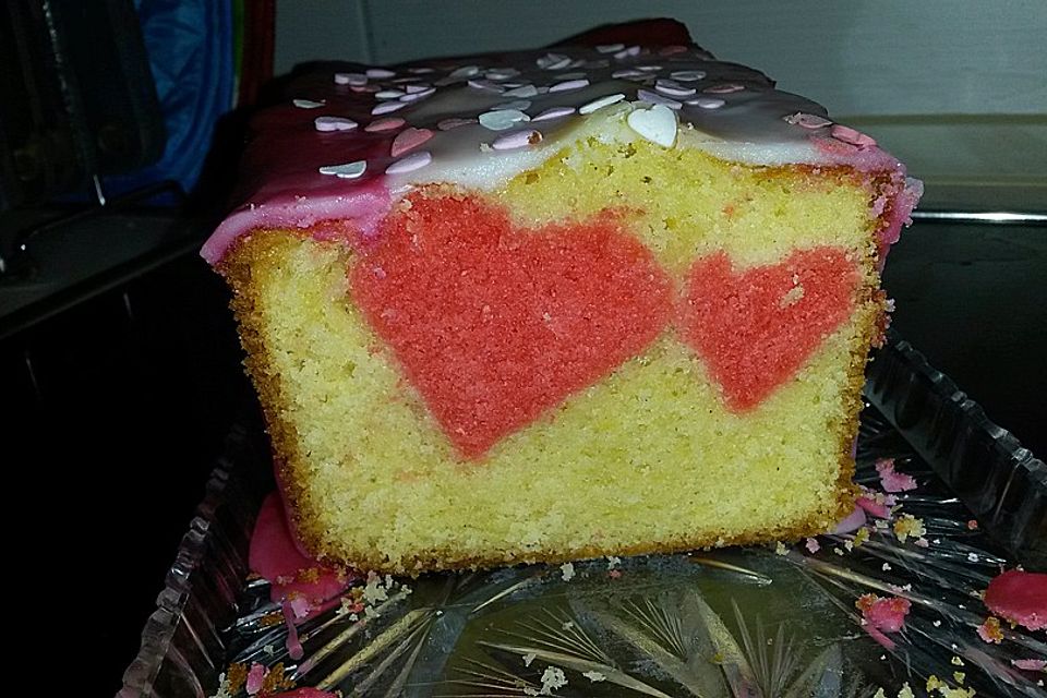 Kuchen mit Herz Kuchen mit Herz
