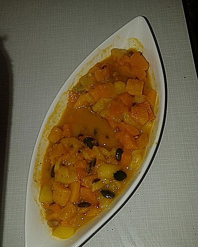 Mango-Kürbissalat