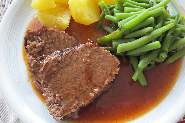 Rinderschmorbraten, mariniert von Monika| Chefkoch