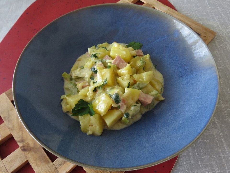 Porree-Kartoffel-Eintopf mit Curry von msmaccool| Chefkoch