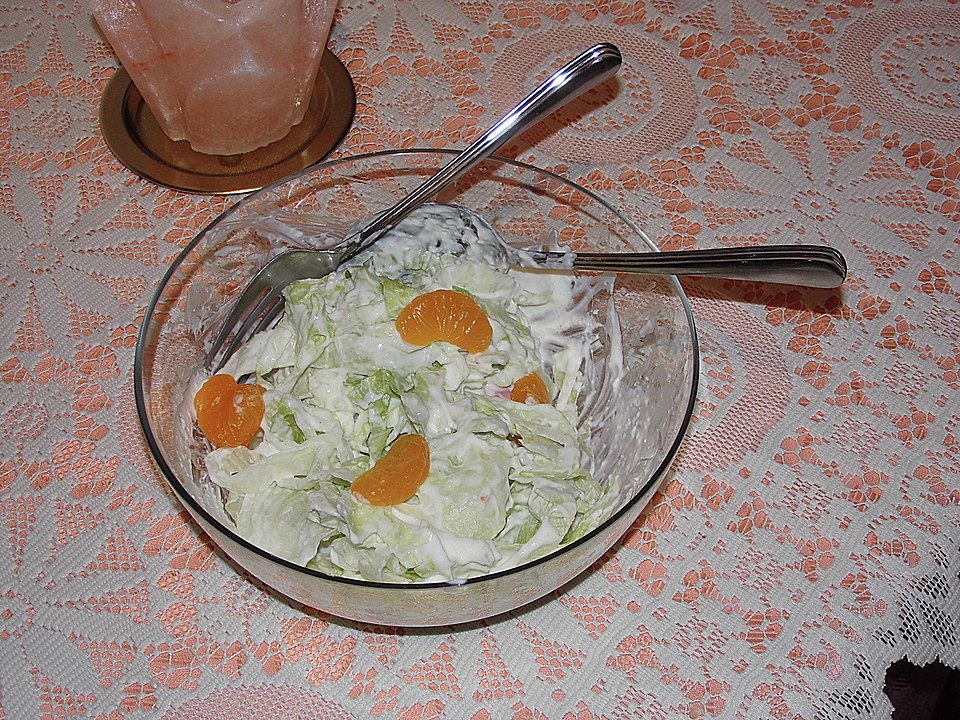Chinakohlsalat mit Mandarinen Low Carb von dorette1com| Chefkoch