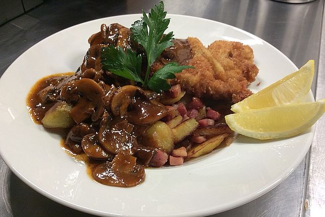 Jägersauce mit Steinpilzen und Champignons von SuperSöckchen| Chefkoch