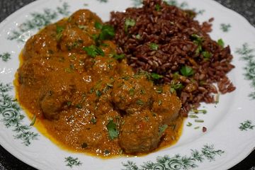 Nonya Fleischklößchen Curry