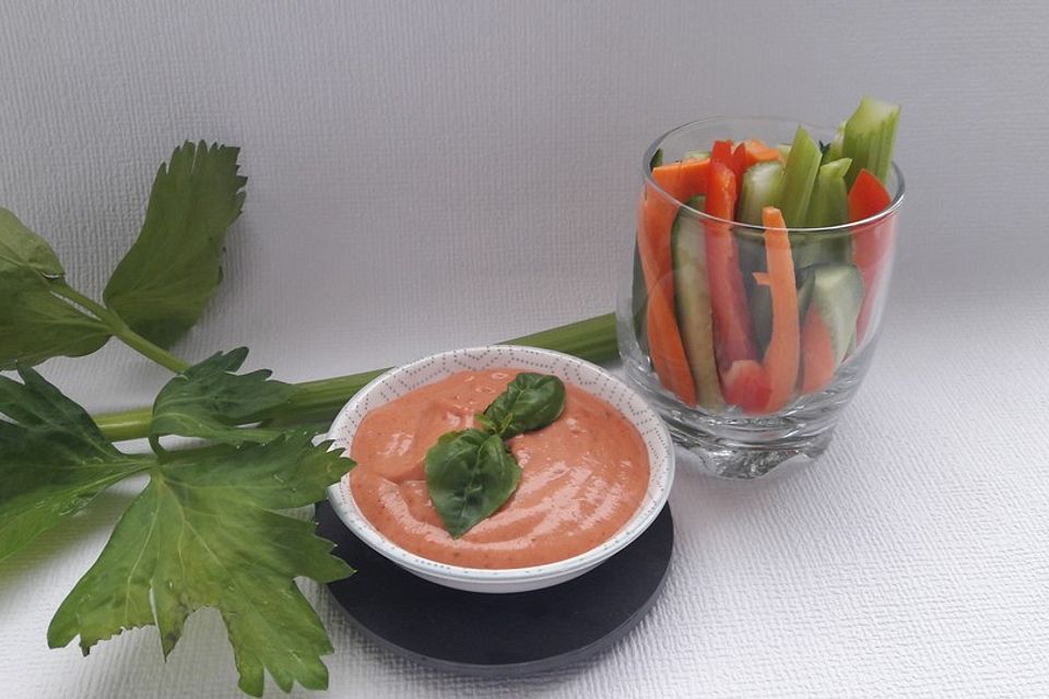 Schneller Tomaten-Dip