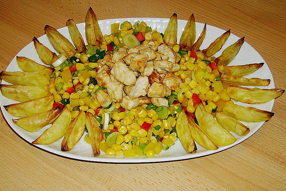 Country - Kartoffelsalat mit Huhn