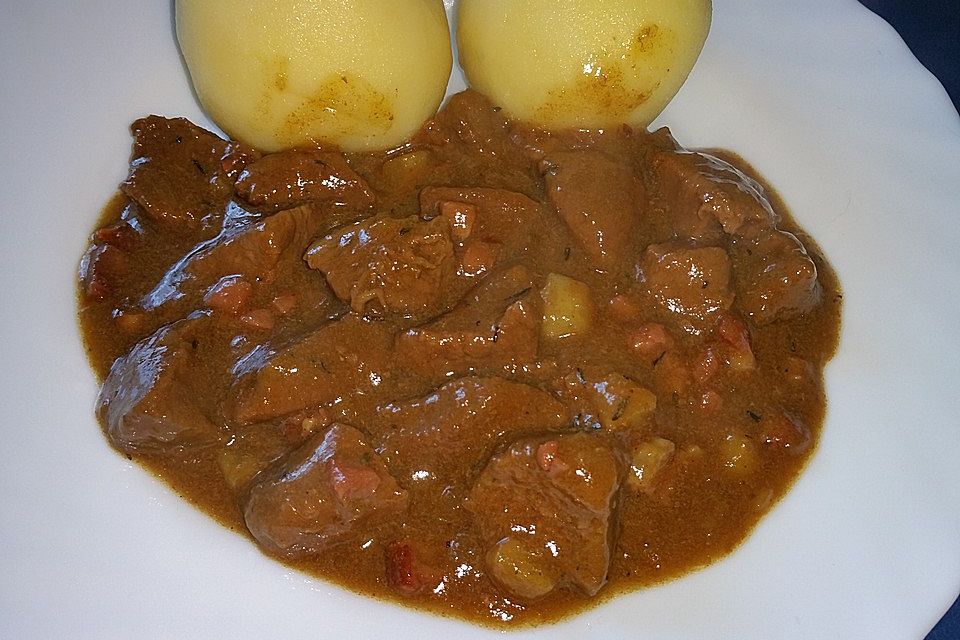 Gulasch vom Känguru