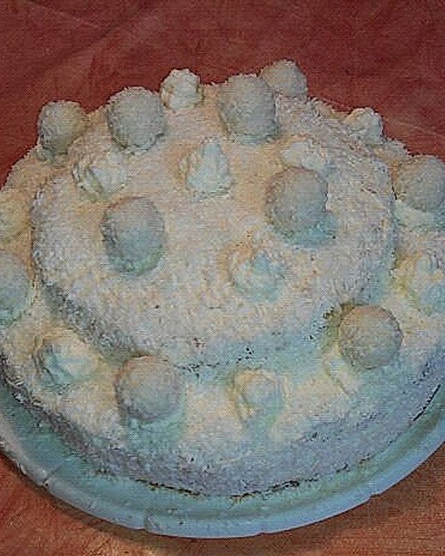 Aprikosen-Kokoskonfekt-Torte