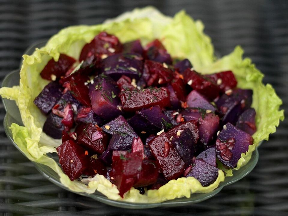 Kartoffelsalat mit Roter Bete von bettsyblue| Chefkoch