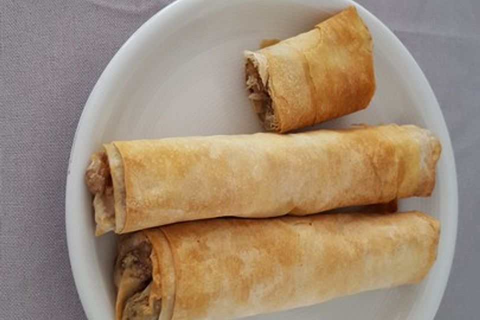 Vegane Mini-Apfelstrudel