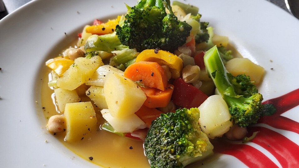 Marrokanischer Gemüsetopf mit Kichererbsen von Laeuferin Marrokanischer Gemüsetopf mit Kichererbsen von Laeuferin