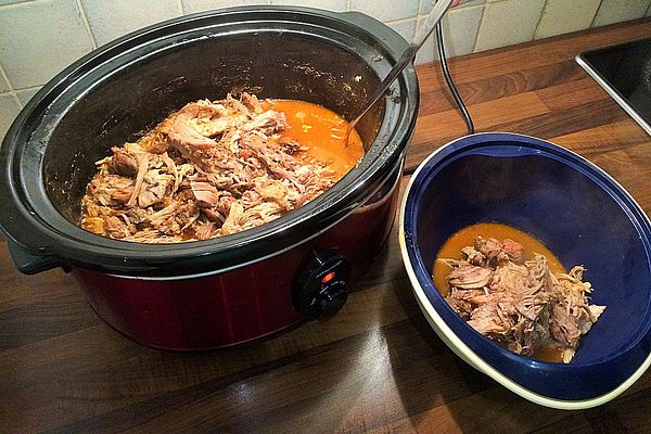 Pulled Pork aus dem Crock Pot ohne BBQ-Sauce von kitty79 | Chefkoch