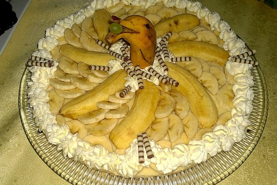 Bananen-Kokos-Torte