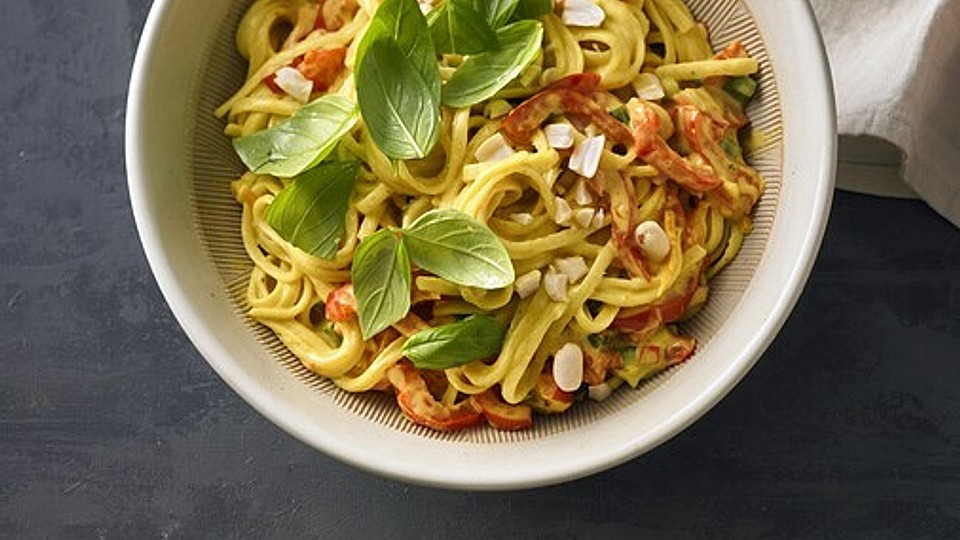 One Pot Pasta-Kokosmilch-Curry von bunny3510