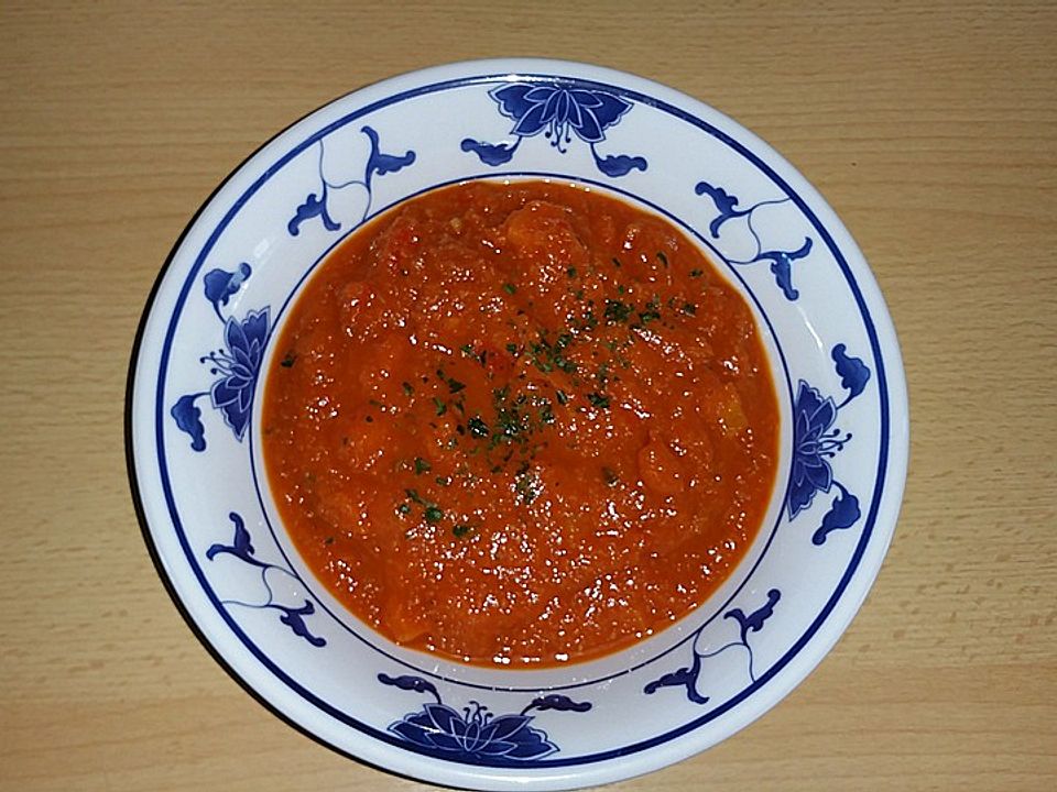 Fruchtige Tomaten-Gemüsesuppe von KleinerFuchs87| Chefkoch