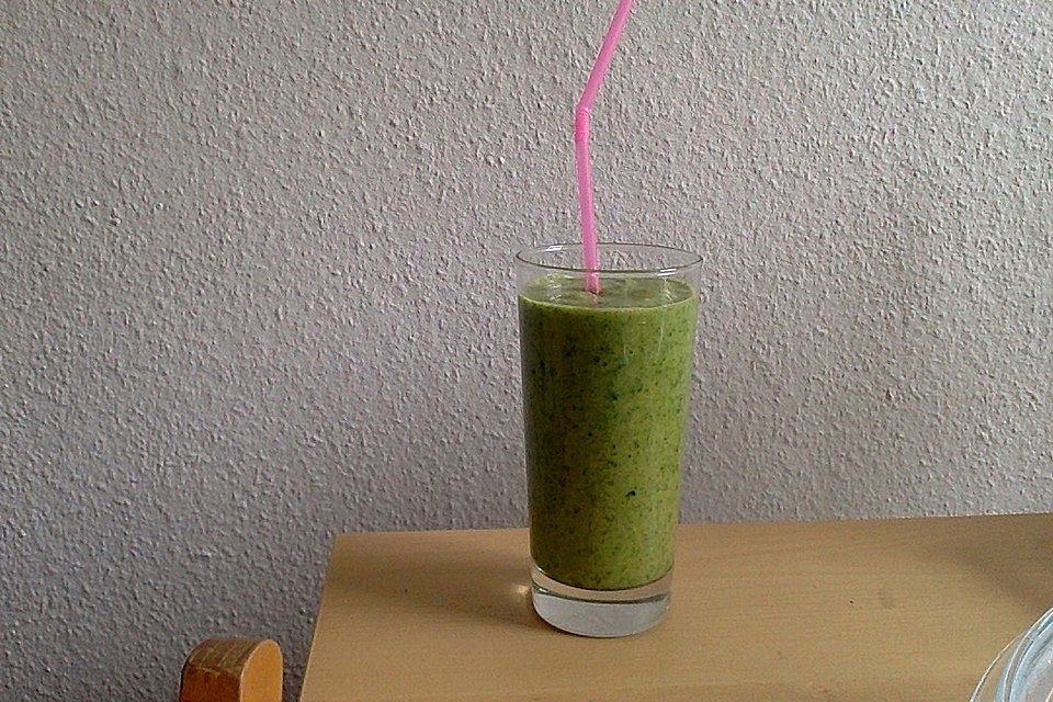 Smoothie mit Spinat