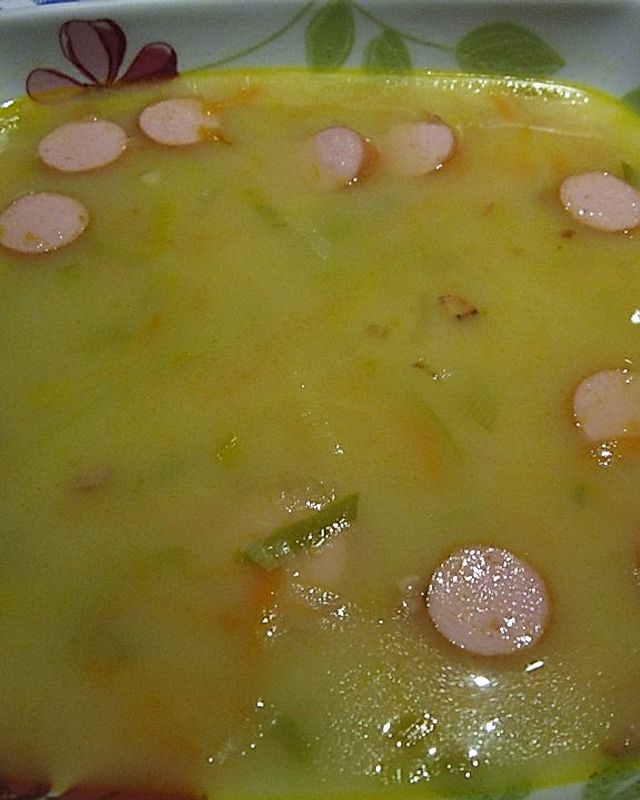 Kartoffel-Lauchcreme-Suppe
