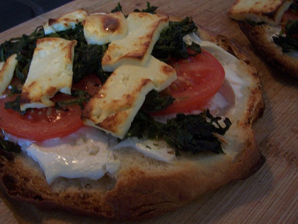 Fladenbrot mit Mangold überbacken von paco-y-pedro| Chefkoch