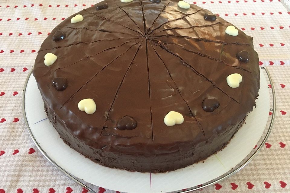 Torte nach Sacher Art