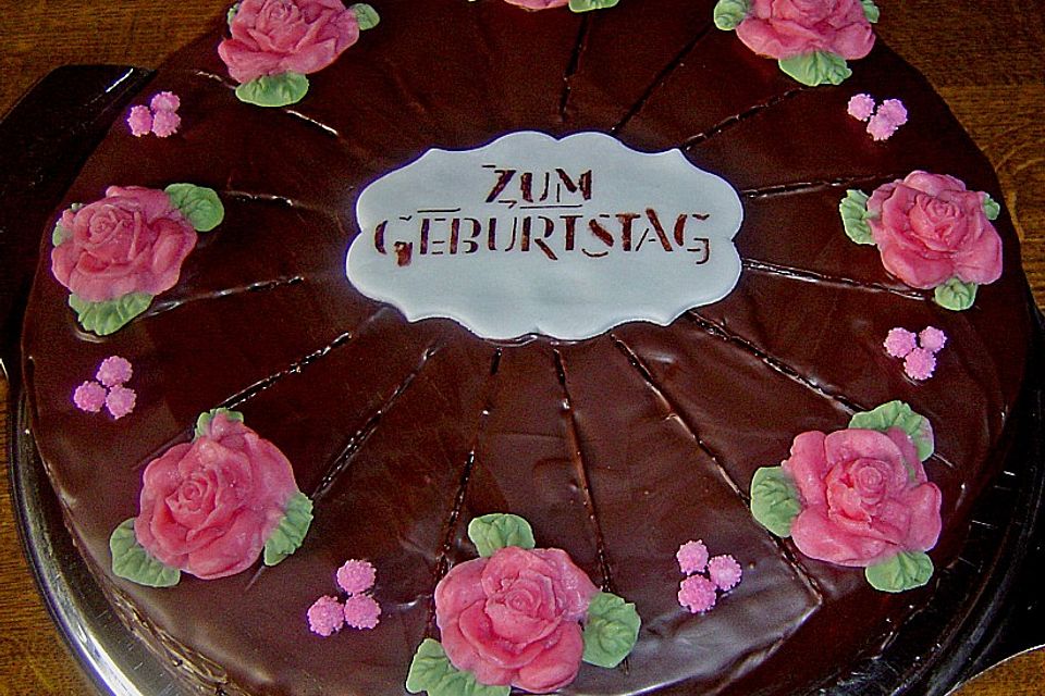 Torte nach Sacher Art