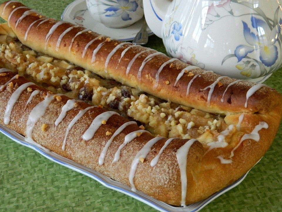 Apfelmusstreifen / Hefestreifen von Mo3fke| Chefkoch