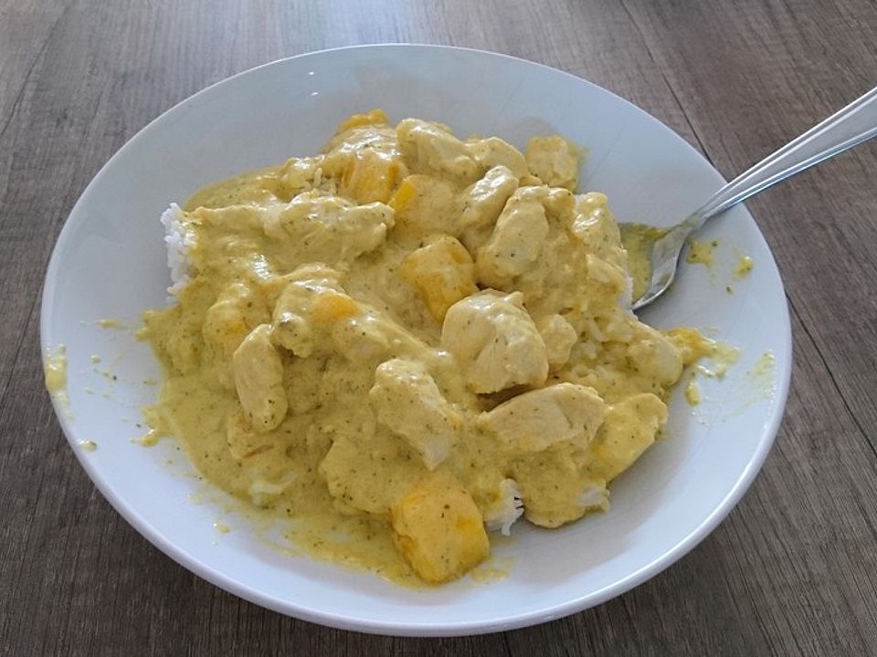 Hühnchen in Mango-Joghurt-Minz-Marinade von JackDaniels270 | Chefkoch