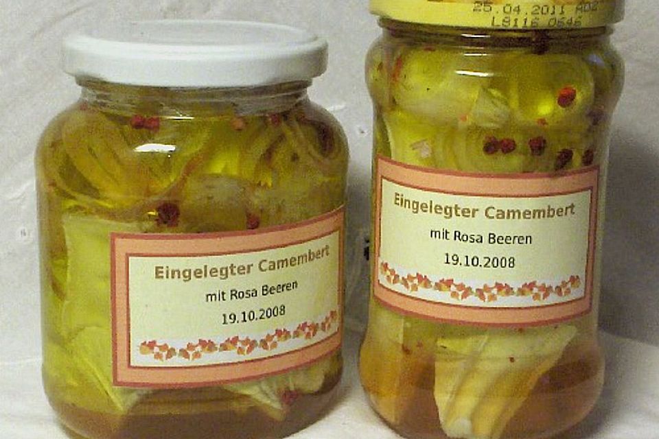 Eingelegter Camembert