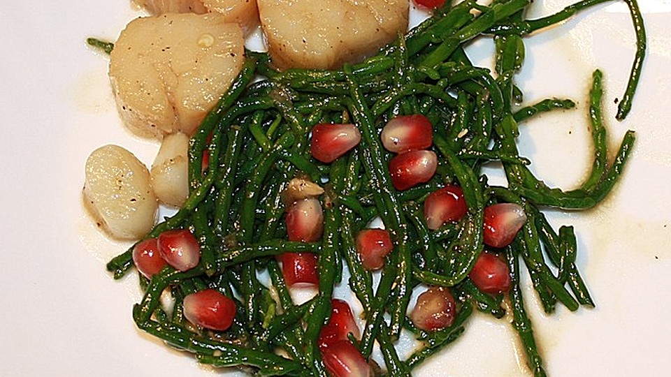 Kammmuscheln Mit Granatapfel Von Klaumix Chefkoch 