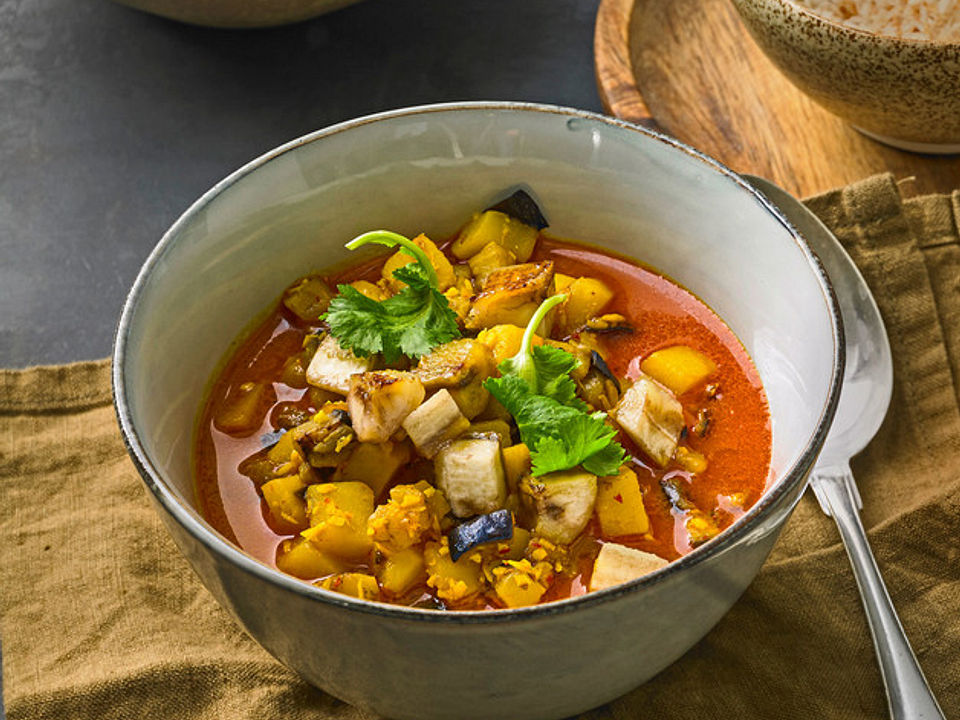 Auberginen-Bananen-Curry von wilde_biene| Chefkoch